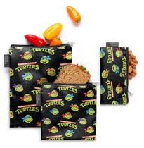 Sacos para Lanche Nickelodeon - Pacote com 3 Unidades - Design Moderno