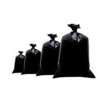 Sacos para lixo reforçado boca larga preto 20, 40, 60, 100, 200lt fd 5kg