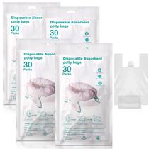 Sacos para Pote de Viagem Reallnaive - 120 Unidades com Almoadas Absorventes Sacos para Pote de Viagem Reallnaive - 120 Unidades com Almoadas Absorventes