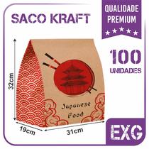 Sacos Para Sushi (Japanese Food) 100unid - Exg (31x19x32) - Dalpack Embalagens