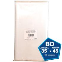 Sacos Plásticos Baixa Densidade 35x45 c/ 105 unidades - ZPP Embalagens