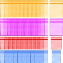 Sacos plásticos Chinco, 400 unidades, seláveis, 7 mil de espessura (azul/vermelho/laranja/rosa)