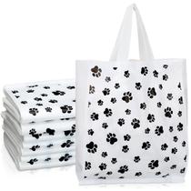 Sacos Plásticos com Estampa de Pata de Cachorro Shinylin 300 unidades 20x24 cm