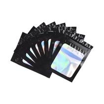 Sacos Plásticos Iridescentes Com Fecho Zip 10-100 Peças Para Cosméticos Para Natal Halloween Ação De