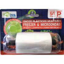 Sacos Plasticos Multiuso Freezer E Microondas Viva