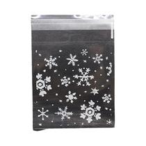 Sacos Plásticos Para Doces E Biscoitos Em Forma De Floco De Neve 100 Unidades Sacos Adesivos Para Sacos Plásticos Para Doces E Biscoitos Em Forma De Floco De Neve 100 Unidades Sacos Adesivos Para