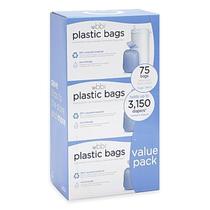 Sacos plásticos para fraldas Ubbi, pacote econômico de 75 unidades (pacote com 3)