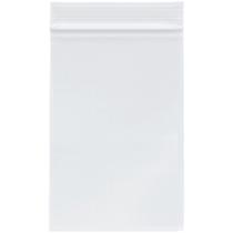 Sacos plásticos Plymor 4x6cm, 4 mil, zíper pesado, pacote com 1000