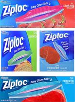 Sacos plásticos Ziploc, pacote variado, fecho com zíper 54x1L 38x3,8L Sacos plásticos Ziploc, pacote variado, fecho com zíper 54x1L 38x3,8L