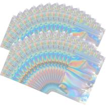 Sacos resseláveis NKLEI Mylar Holographic 100 unidades 14x20cm Sacos resseláveis NKLEI Mylar Holographic 100 unidades 14x20cm