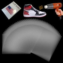 Sacos retráteis CANWUPON, 100 unidades, 35x50 cm, vedação térmica de PVC transparente