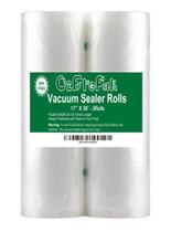 Sacos seladores a vácuo Rolls O2frepak 11x50cm, pacote com 2 (total de 30 m)