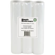 Sacos seladores a vácuo Simple Houseware, pacote com 3 m x 3,35 m