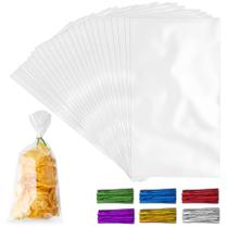 Sacos Simples de Cellophane para Artesanato - 200 unidades 2x10 T