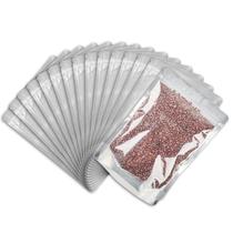 Sacos Stand Up Pouch ZAYALI 7x10cm, pacote com 100 unidades, transparente e alumínio Sacos Stand Up Pouch ZAYALI 7x10cm, pacote com 100 unidades, transparente e alumínio