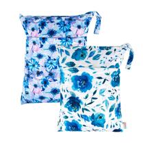 Sacos úmidos e secos para bebês ALVABABY 2 peças impermeáveis 30x36cm