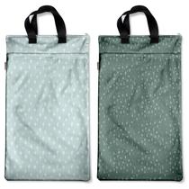 Sacos úmidos e secos pendurados Mama Koala, pacote com 2 unidades, 71 x 41 cm, impermeáveis