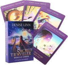 Sacred Traveler Oracle Cards Deck Oráculo Do Viajante Sagrado Baralho de Cartas de Tarô