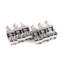Saddles Ponte Guitarra S2-105 CR Estilo Stratocaster Cromada Spirit Saddles Ponte Guitarra S2-105 CR Estilo Stratocaster Cromada Spirit