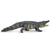 Safari Ltd. - Coleção Incredible Creatures - Estatueta de Crocodilo de Água Salgada de 12" x 2,5" - Não Tóxica e Livre de BPA - Idades 3+