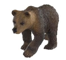 Safari Ltd. Wild Safari North American Wildlife Grizzly Bear Cub Educational Hand Painted Figurine Quality Construction from Safe and BPA Free Materials For Ages 3 and Up