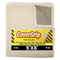 Safety Drop Cloth CoverGrip, tela de 237 ml, 1,52 m x 2,44 m