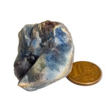 Safira Azul ou Jacinto Azul Pedra Para Coleção 67g 4,4cm