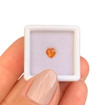 Safira Laranja Coração 0,54ct