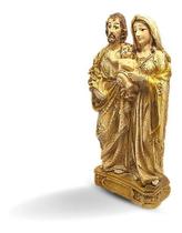 Sagrada Família 30cm Cor Dourado