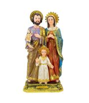 Sagrada Família 41cm - Enfeite Resina - Tudo em Caixa
