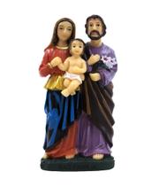 Sagrada Família 8cm - Enfeite Resina - Tudo em Caixa