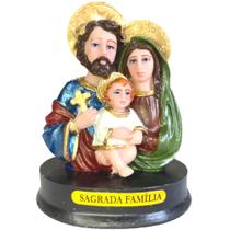 Sagrada família busto 9,5x7 cm ref 12078 - MINHA TERRA SANTA