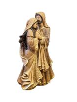 Sagrada Família Em Gesso Premium 31 Cm - Pintura A Mão