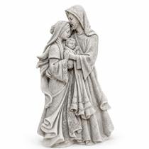 Sagrada Família Mármore 30cm Imagem Religiosa Decoração Sagrada Família Mármore 30cm Imagem Religiosa Decoração