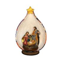 Sagrada Família no Oratório de Cabaça - Peça Decorativa Sagrada Família no Oratório de Cabaça - Peça Decorativa