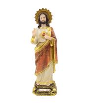 Sagrado Coração De Jesus 30cm - Enfeite Resina
