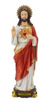 Sagrado Coração De Jesus 41cm - Enfeite Resina Sagrado Coração De Jesus 41cm - Enfeite Resina