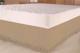 Saia 3 em 1 com Regulagem Ajustável Cabeceira Cama Box Colchobox Rioleen ~ Solteiro, Casal, Queen..