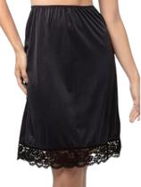 Saia Anágua Segunda Pele Feminino Saiote Longa Básico Com Renda Conforto Moda Evangélica Saia Anágua Segunda Pele Feminino Saiote Longa Básico Com Renda Conforto Moda Evangélica