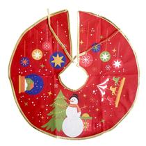 Saia Árvore de Natal Pequena Tapete Decorativo Natalino 40cm Saia Árvore de Natal Pequena Tapete Decorativo Natalino 40cm