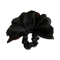 Saia Bordada De Camadas Duplas Estilo Coreano Com Faixa De Cabelo De Renda E Flor Para Coque De