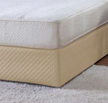 Saia Box c/ Elástico Ajustável Cama Casal Padrão Matelado Ultrassônico
