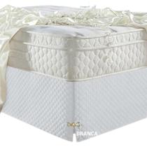 Saia Box Casal Padrão Matelassado Serve Para Cama Baú