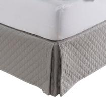 Saia Box Casal Padrão Matelasse Ultrassônico Várias Cores