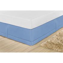 Saia Box Casal Ponto Palito Percal 180 Fios