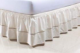 Saia Box Colchão Casal 1,38m X 1,88m X 30cm 100% Algodão 2 Elásticos Palha Saia Box Colchão Casal 1,38m X 1,88m X 30cm 100% Algodão 2 Elásticos Palha