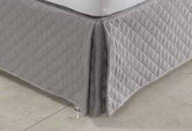 Saia Box Matelada para Cama Solteiro King 2,03m x 0,98m