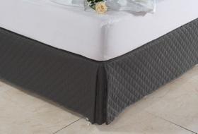 Saia Box Matelada para Cama Solteiro King 2,03m x 0,98m