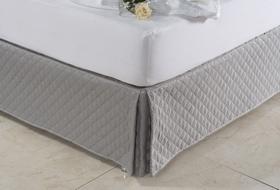 Saia Box Matelada Ultrassonica para Cama Solteiro King 1,10m Saia Box Matelada Ultrassonica para Cama Solteiro King 1,10m