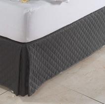 Saia Box Matelada Ultrassonica para Cama Solteiro King 1,10m